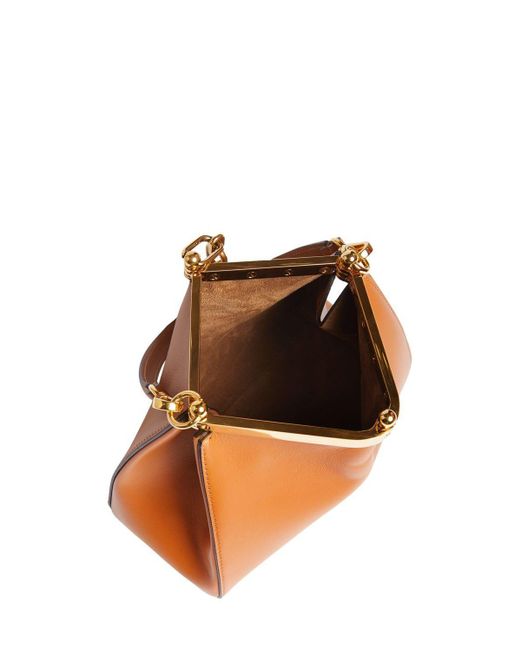 Vela small leather shoulder bag
