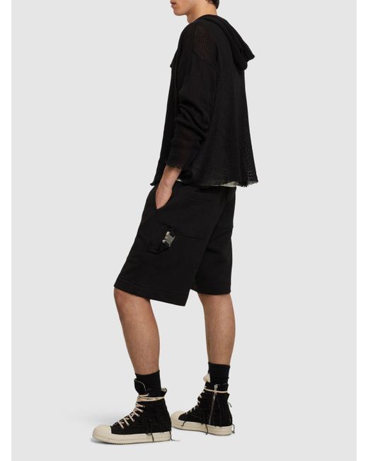 Carpenter Sweat Shorts W/buckle