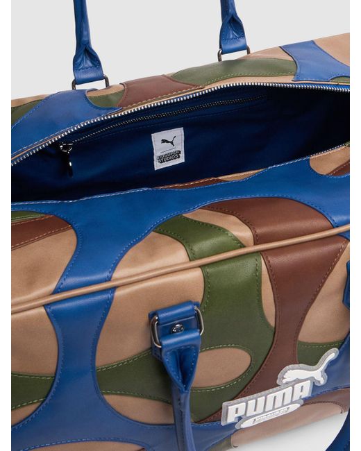 PUMA Blue Kidsuper Studios Duffle Bag for men