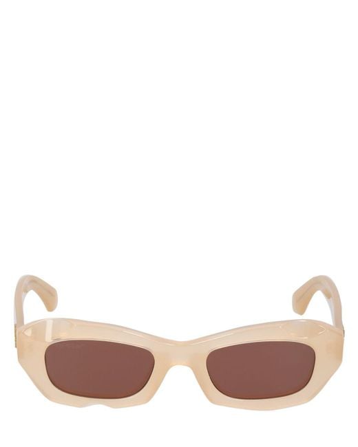 Off-White c/o Virgil Abloh Pink Matera Acetate Sunglasses