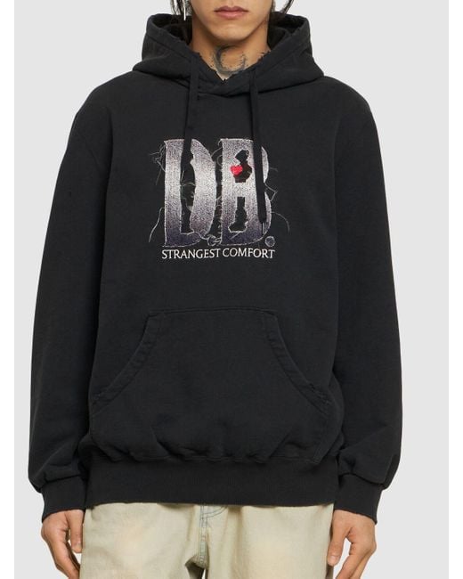 Doublet Hoodie Aus Baumwolle Mit Logo "db" in Black für Herren