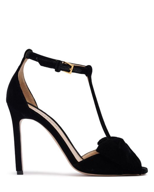 Tom Ford ベルベットサンダル 105mm Black