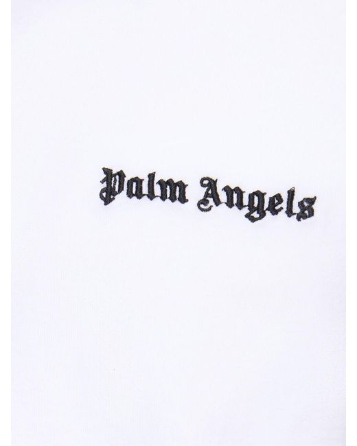Palm Angels Black Set Of 3 Logo Cotton T-Shirts for men
