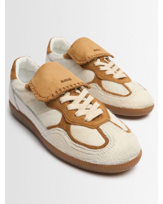 Alohas Natural Damen Sneakers Aus Leder „Club“