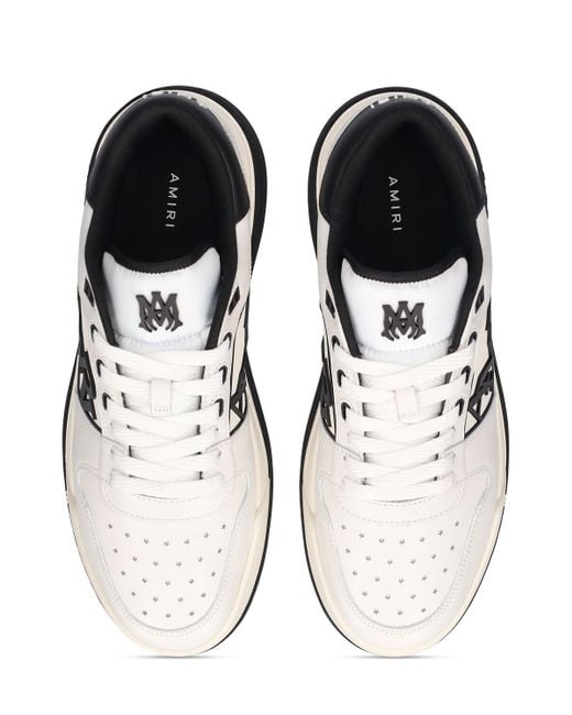Sneakers low top classic in pelle di Amiri in White da Uomo