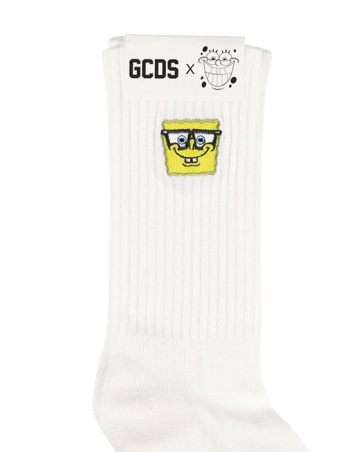 Gcds Logo-socken " X Spongebob" in Weiß für Herren | Lyst AT