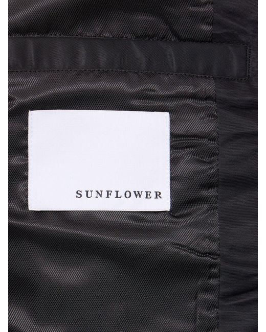 sunflower Black Bomber Jacket for men