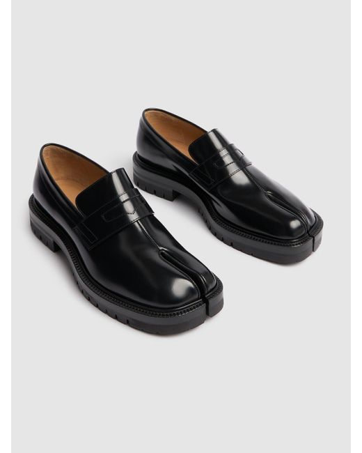 Maison Margiela レザーローファー 30mm Black