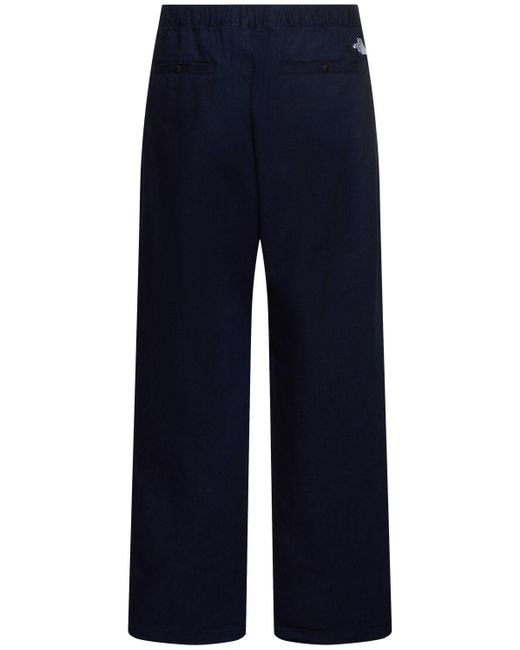 The North Face Blue Denim Casual Pants for men