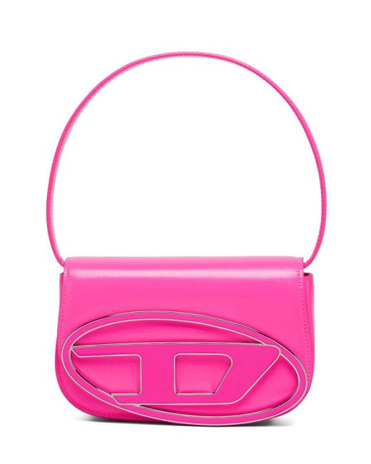 DIESEL Pink 1dr Leather Top Handle Bag