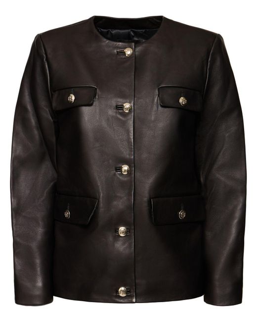 Anine Bing Black Lederjacke "lydia"