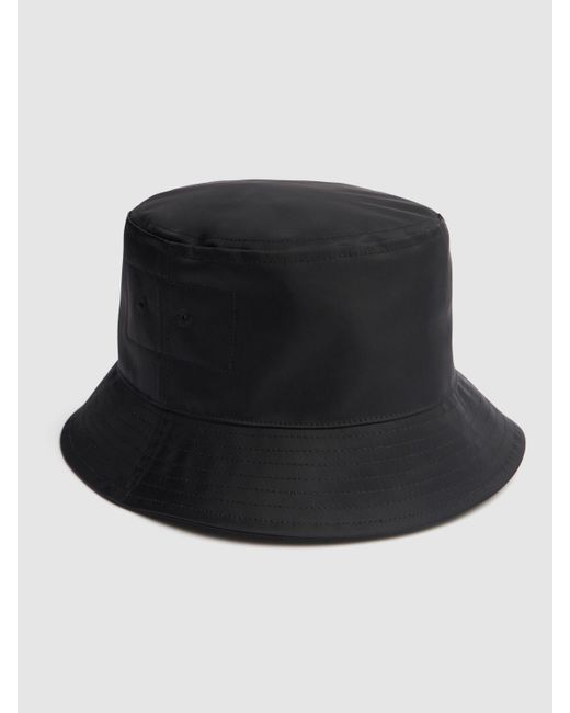 Cappello bucket con logo di Rick Owens in Black da Uomo