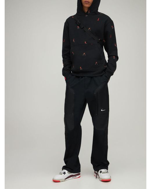 Sudadera Jordan De Algodón Estampado Con Capucha Nike de hombre de color  Negro | Lyst