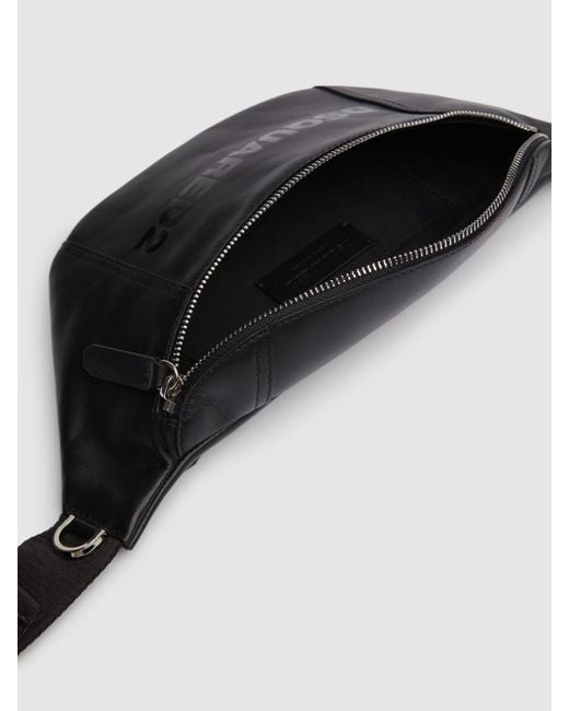 メンズ DSquared² Bum Bag レザーベルトバッグ Gray