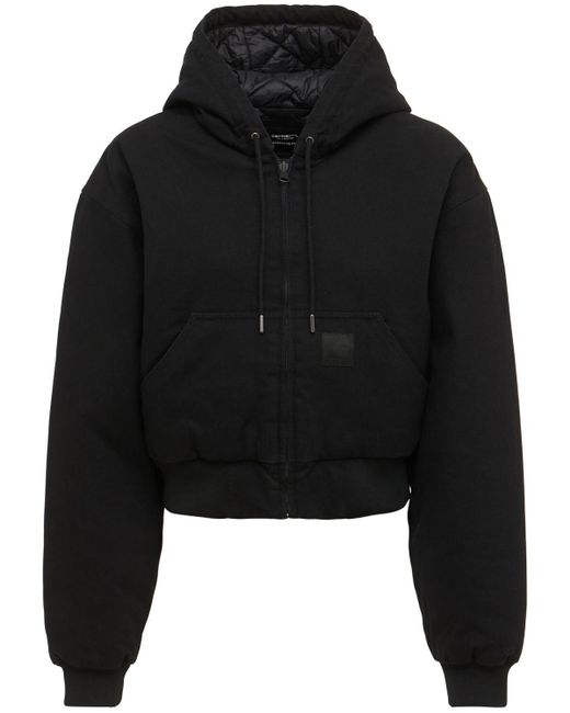 Wardrobe NYC Black Carhartt Wip Reversible Cropped Jacket