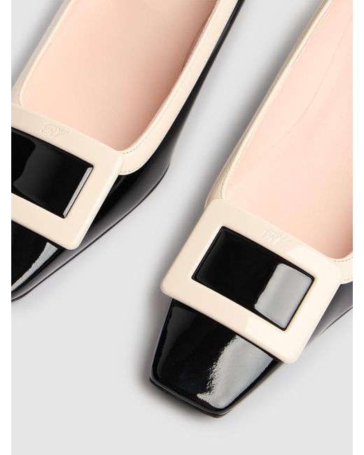 Escarpins en textile belle vivier 45 mm Roger Vivier en coloris Black