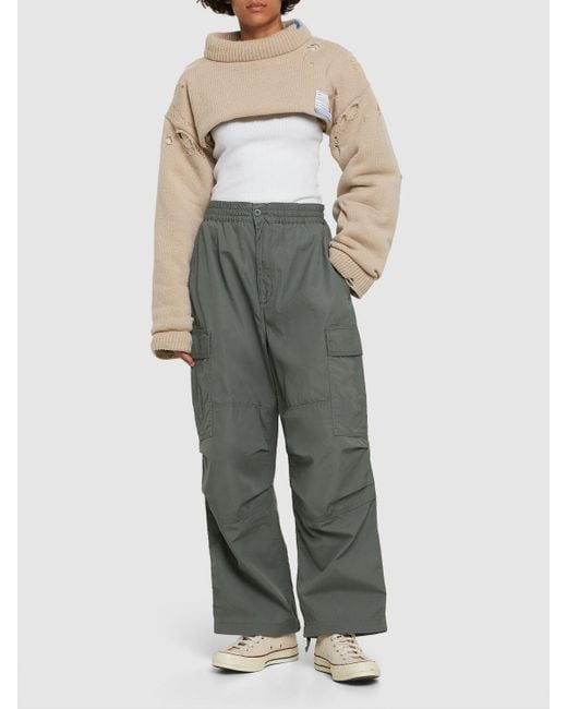 Carhartt WIP Jet Extra Loose Fit Cargo Pants in Gray Lyst