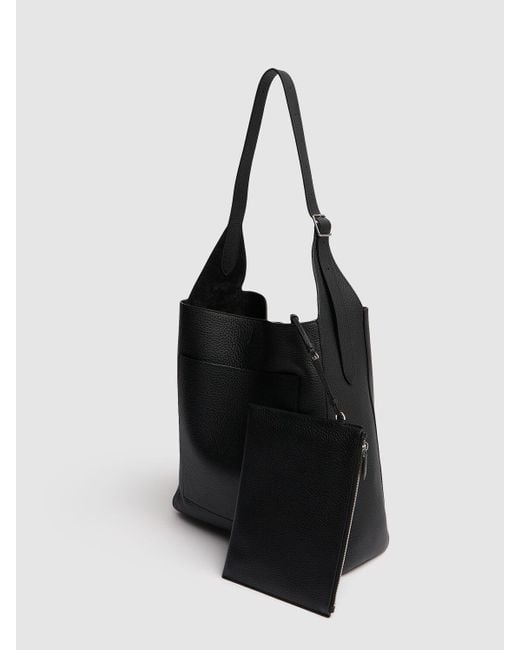 【THE ROW】Blake Hobo グレインレザーバッグ 送料関税込 The Row Blake Hobo グレインレザーバッグ ブラック | Lyst