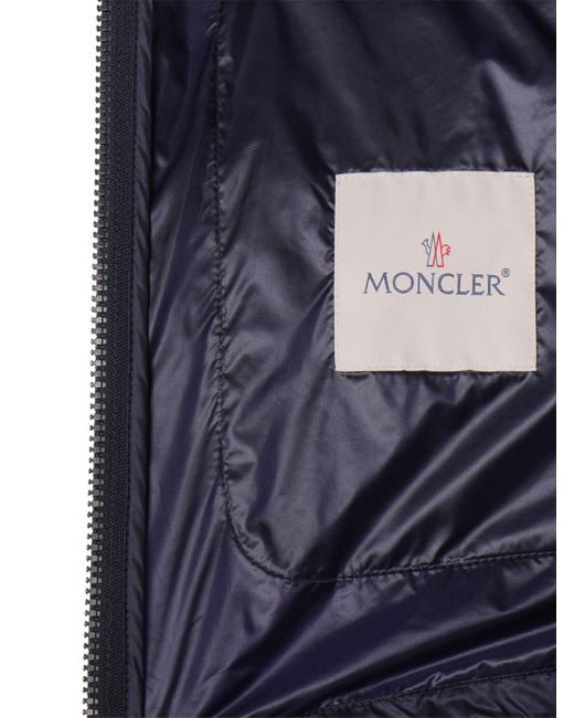 Moncler Blue Filiria Nylon Jacket