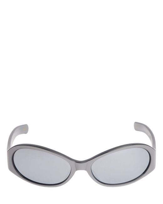 Gafas de sol de acetato FLATLIST EYEWEAR de color Gray