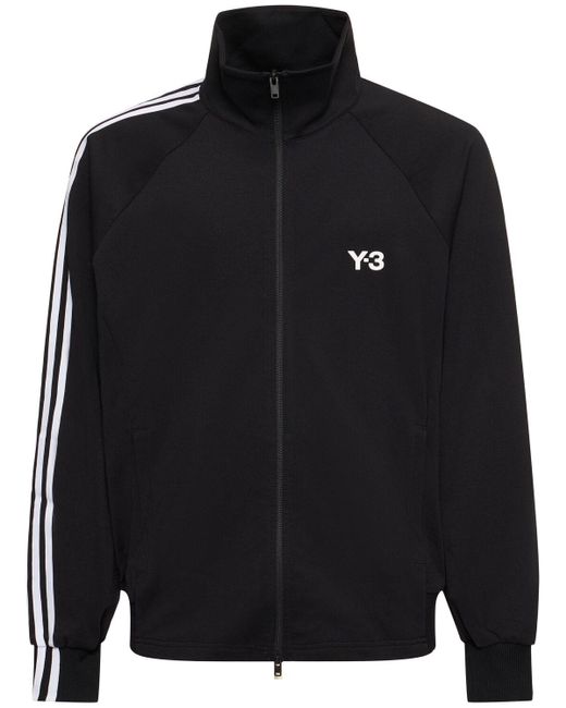 Y-3 Black Tech Zip Track Top for men