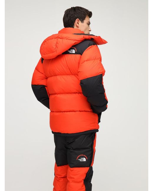 north face red down jacket