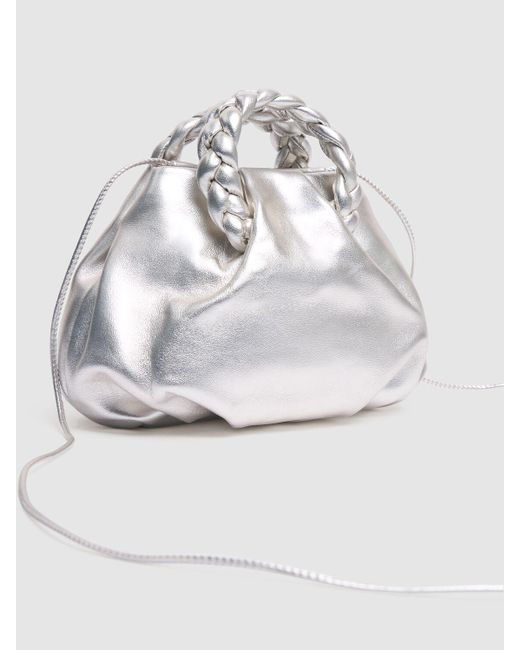 Hereu White Metallic-tasche "bombon"