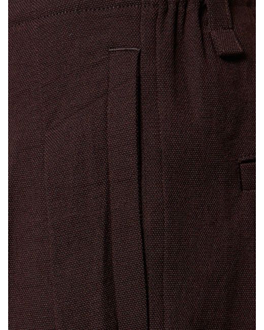 Issey Miyake Brown Wollmischcape "enclothe Washi"