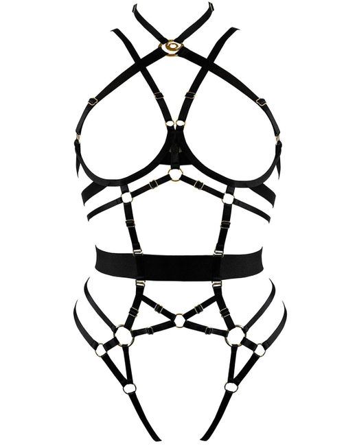 Bordelle Black Selene Bondage Harness