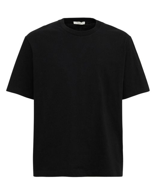 The Row T-shirt Aus Baumwolljersey "errigal" in Black für Herren