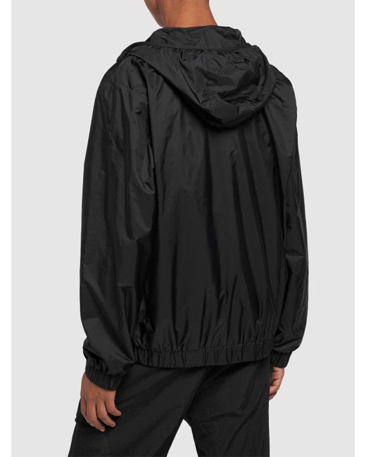 Moncler Algovia Nylon Rainwear Jacket in Gray für Herren
