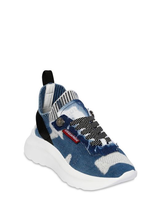 superga blu scolorite