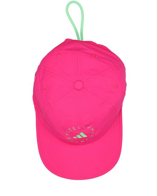 Cappello baseball asmc con logo di Adidas By Stella McCartney in Pink