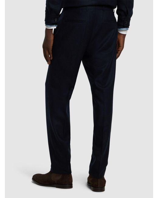 Boss Hose Aus Wollmischgewebe "peter" in Blue für Herren
