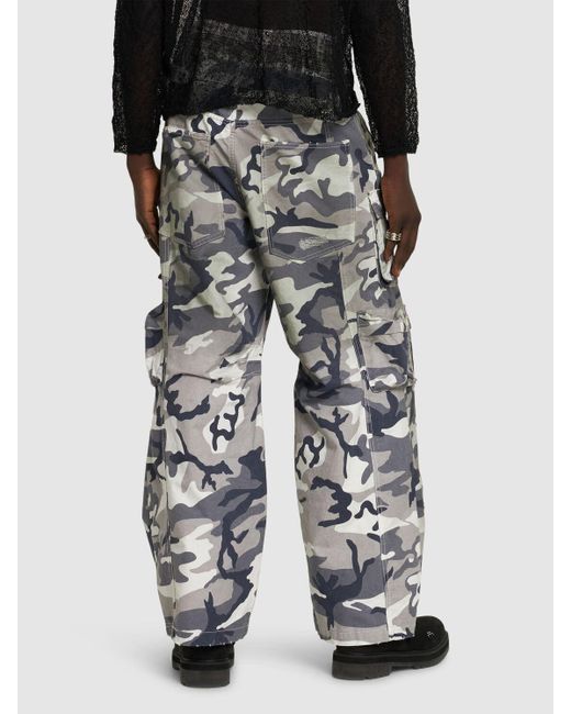 Pantalones cargo con camuflaje Jaded London de hombre de color Gray