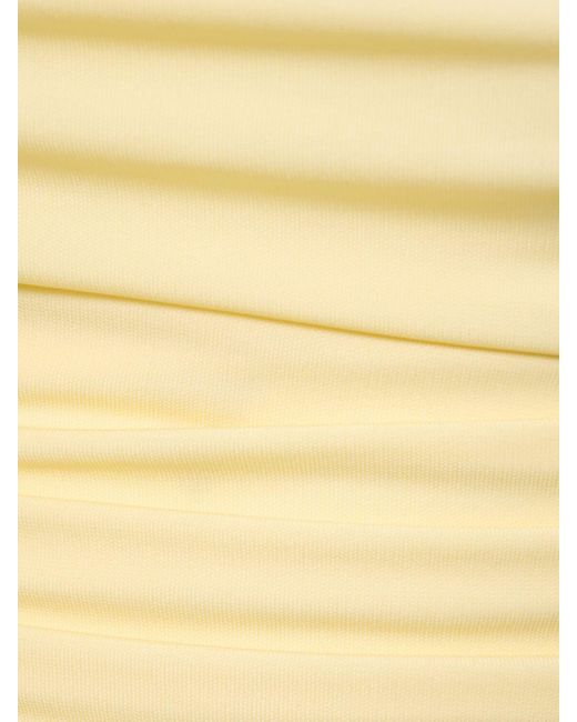 Top framed drappeggiato di Christopher Esber in White