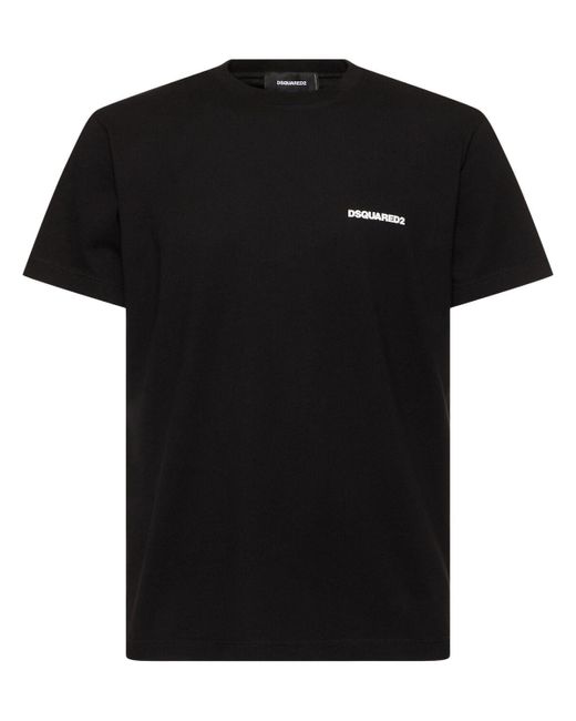 メンズ DSquared² Cool Fit コットンtシャツ Black