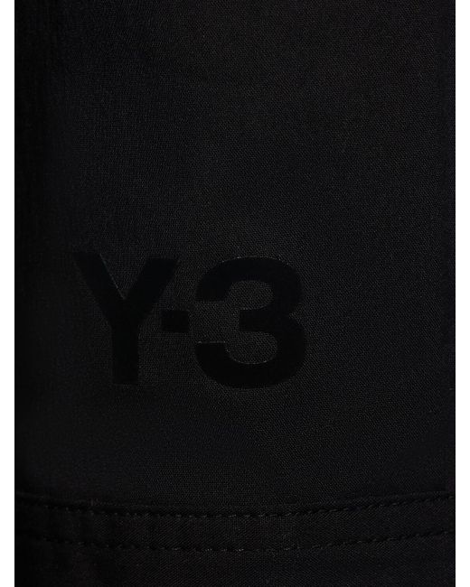Robe chemise Y-3 en coloris Black
