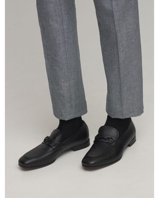 ferragamo black loafer
