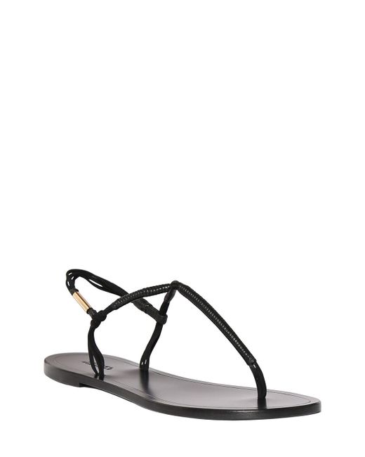Sandali jiha-gd in pelle 5mm di Isabel Marant in Brown
