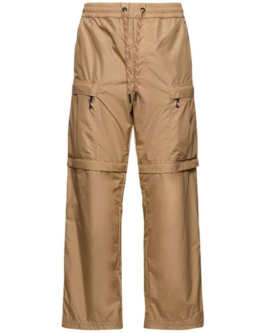 Pantalones ajustables de techno 3 MONCLER GRENOBLE de hombre de color Natural