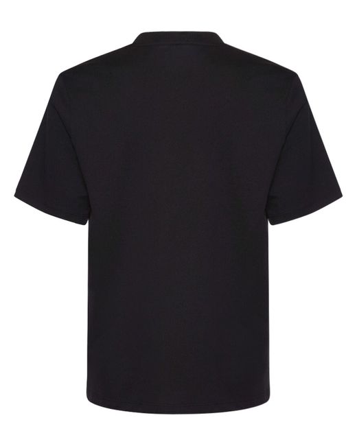 Amiri Black Logo Cotton T-shirt for men