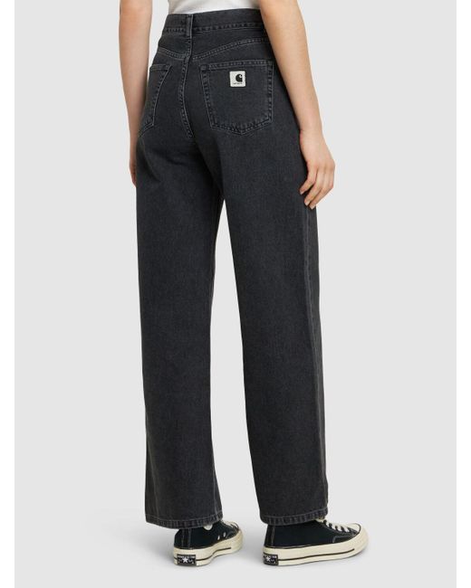 Carhartt Blue Jane High Waisted Loose Fit Jeans