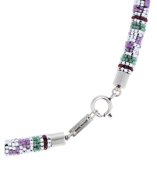 Isabel Marant Multicolor Betsy Beaded Collar Necklace