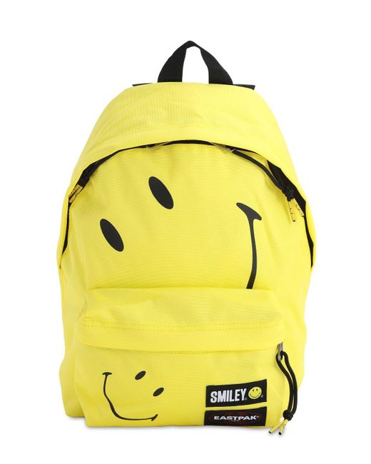 Eastpak Yellow 10 L Orbit Smiley Backpack