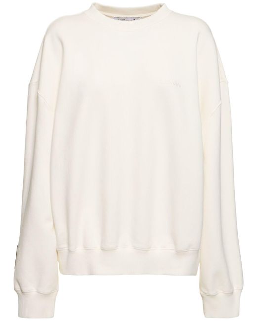 Lanvin White Printed Long Sleeve T-shirt