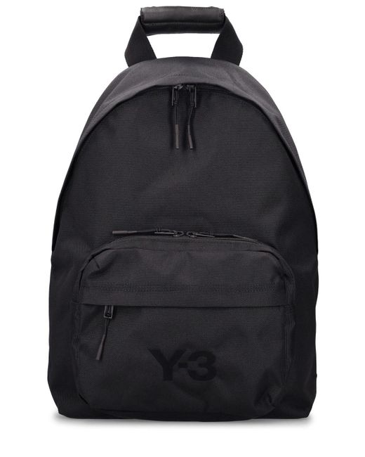 Y-3 Cordura Logo Backpack in Black | Lyst Australia
