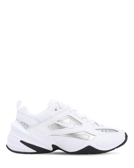 nike m2k tekno sneakers with leather
