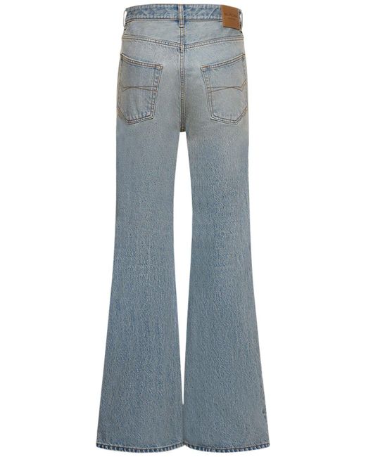 Balenciaga Gray Jeans Aus Baumwolle