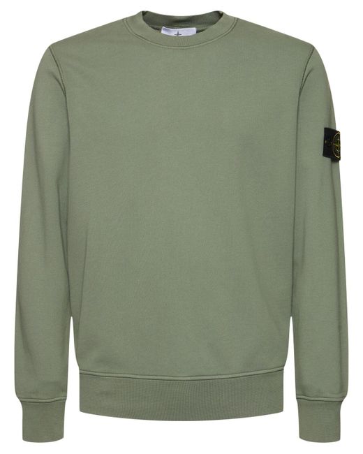 Uomo Felpa di Stone Island in Green da Uomo